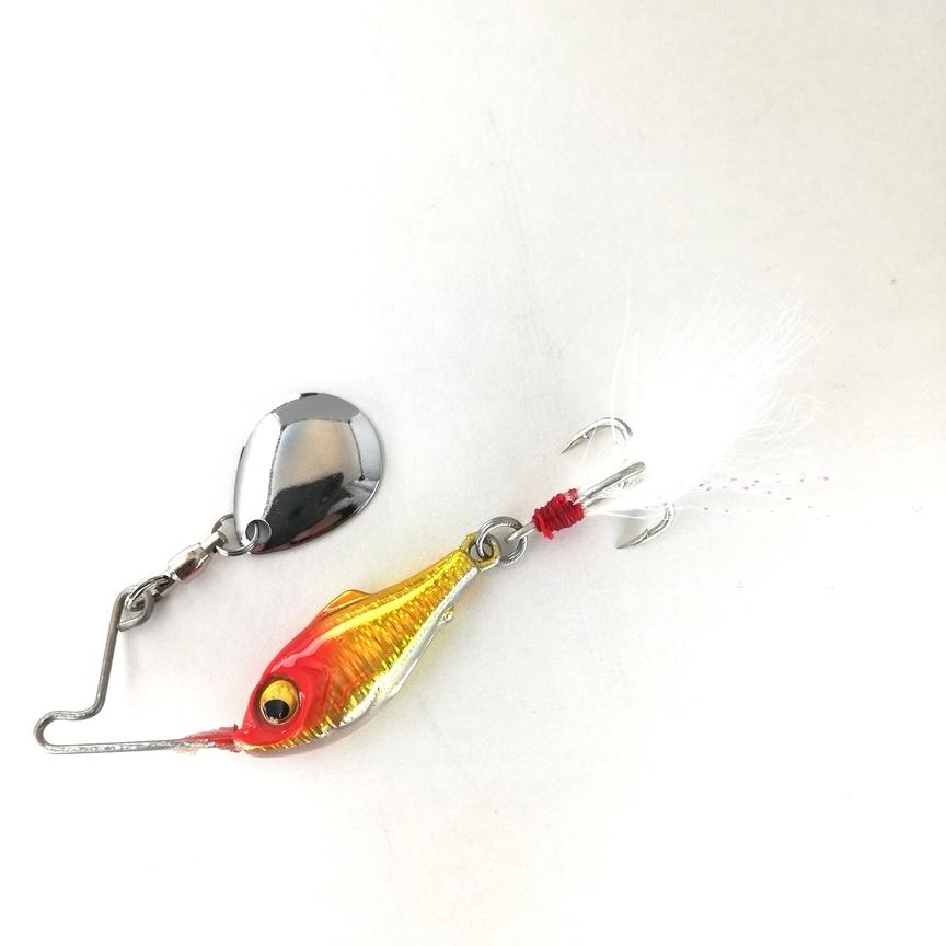 スピナー ベイト スピナベ トラウト バス ルアー フェザーフック 20g 1
