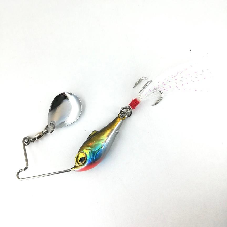 スピナー ベイト スピナベ トラウト バス ルアー フェザーフック 20g 1
