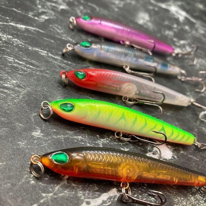 ルアー シンキングペンシル ペンシルベイト 76mm 8g 5個セット
