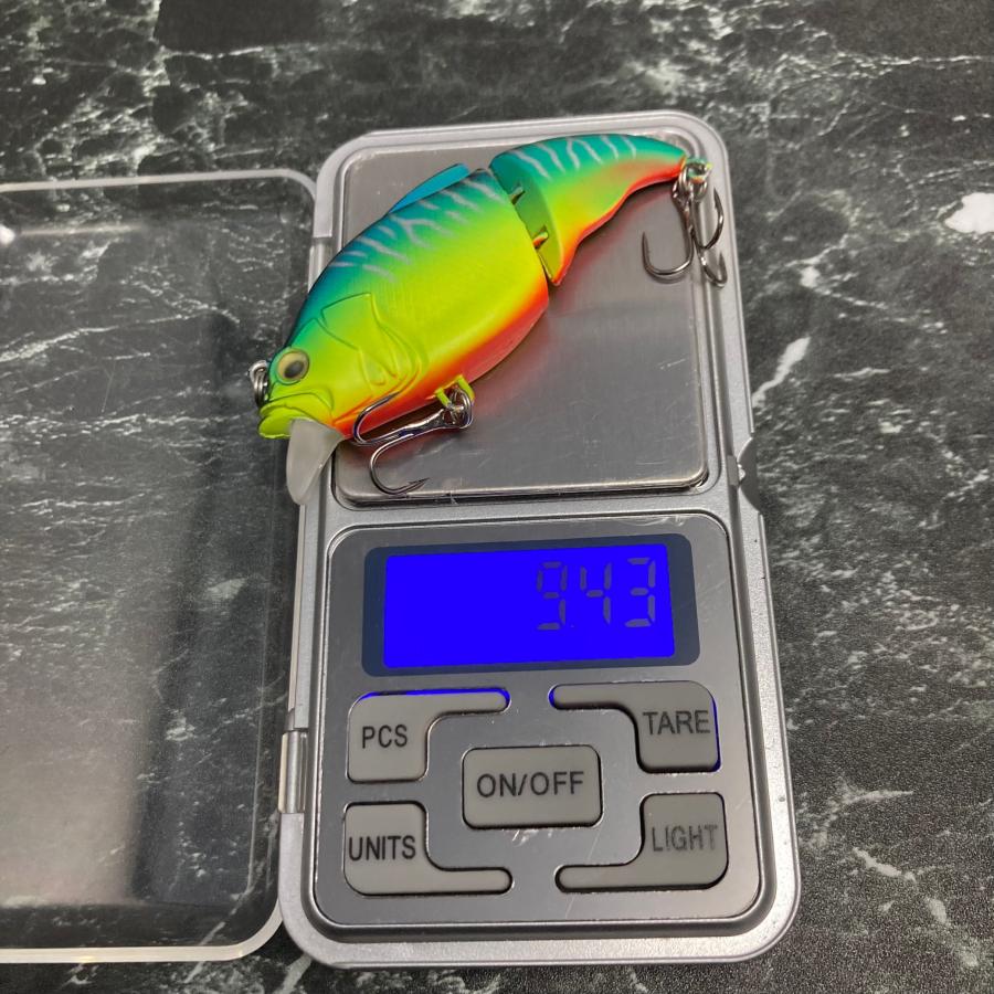 ルアー ミノー ジョイントベイト 5個セット ブラックバス 7.5cm 10g