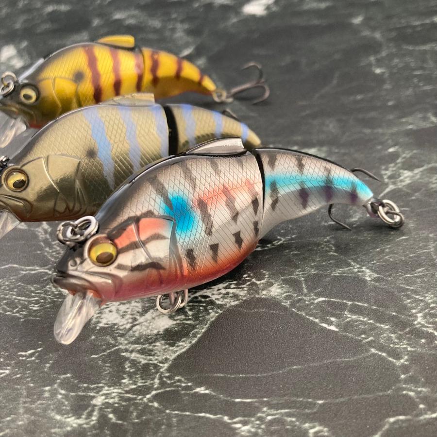 ルアー ミノー ジョイントベイト 5個セット ブラックバス 7.5cm 10g
