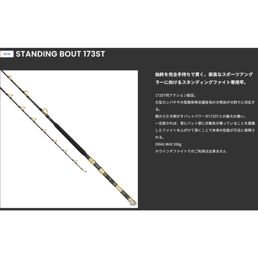 alpha tackle（アルファタックル） 173ST HQ スタンディングバウト