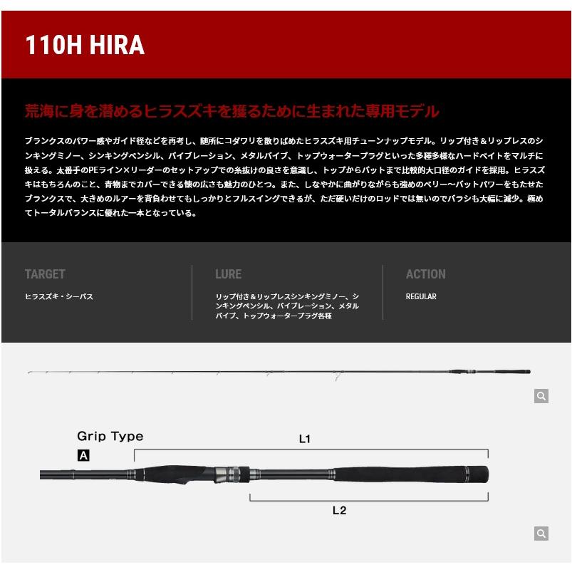 tailwalk テイルウォーク 110H HIRA ハイタイド SSD : 釣工房 - 通販 