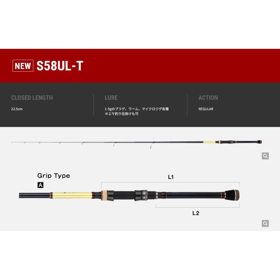 tailwalk（テイルウォーク） S58UL-T アウトバック パピー S58UL-T