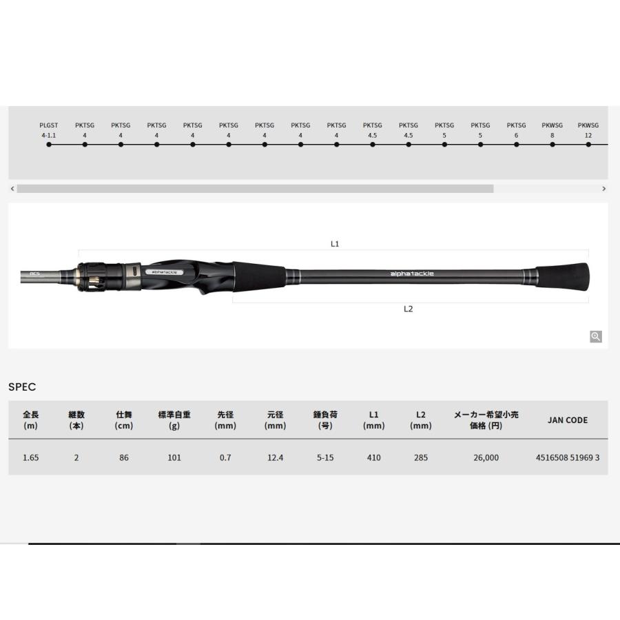 alpha tackle アルファタックル 165S 海人 湾フグ alphatackle alpha tackle アルファタックル 165S 海人 湾フグ alphatackle
