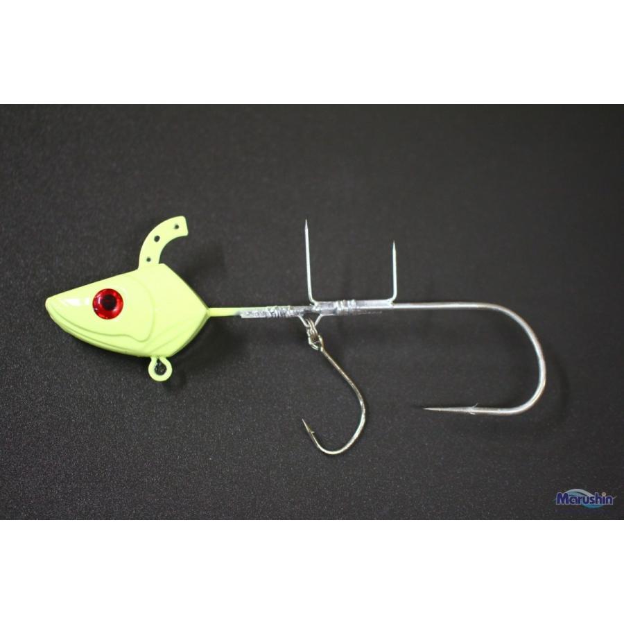 DRAGON（ドラゴン） マルシン漁具 1本針 40号 タチウオ専用テンヤ爆 1