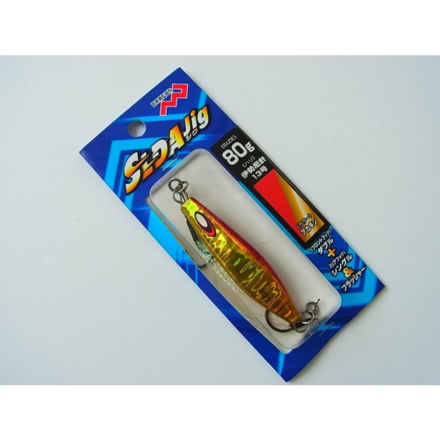DRAGON（ドラゴン） マルシン漁具 80g スロージグ SLDAジグ 80g : 釣