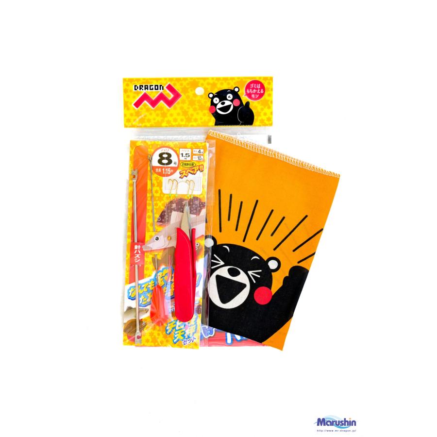 DRAGON（ドラゴン） 特価 マルシン漁具 8号 るんるん投げ釣りパック