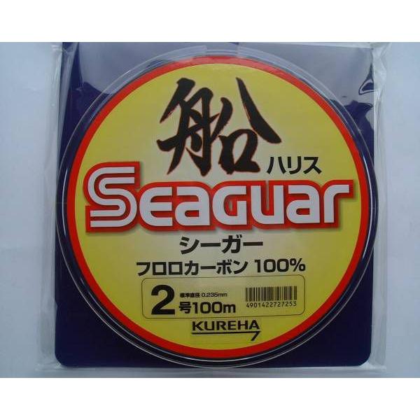 クレハ 2号 100m シーガー 船ハリス 2号 100m フロロカーボン | 