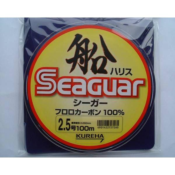 クレハ 2.5号 100m シーガー 船ハリス 2.5号 100m フロロカーボン |  | 01