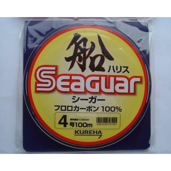 クレハ 4号 100m シーガー 船ハリス 4号 100m フロロカーボン | 