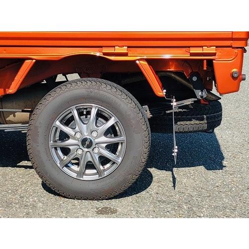 トラックストップ ターン 500系 泥除け取り付け鏡面ステー 2枚