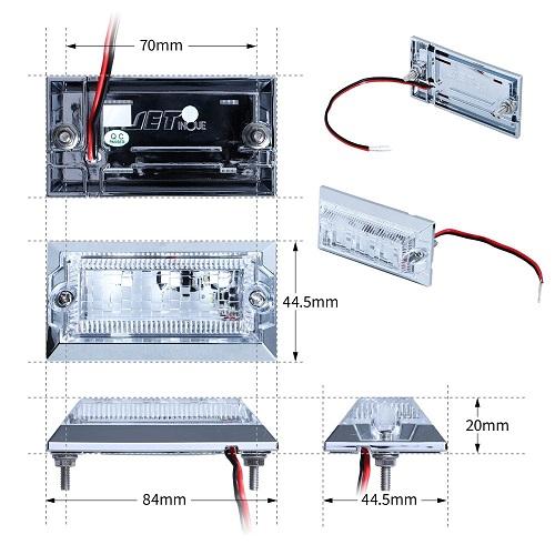 ハイパワーミニフラットマーカーランプNEO DC24V 12V共用｜turn-wadayama｜11