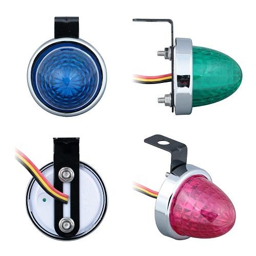ジェットイノウエ LED ミニサイドマーカーランプ零（ZERO）レッド 2個