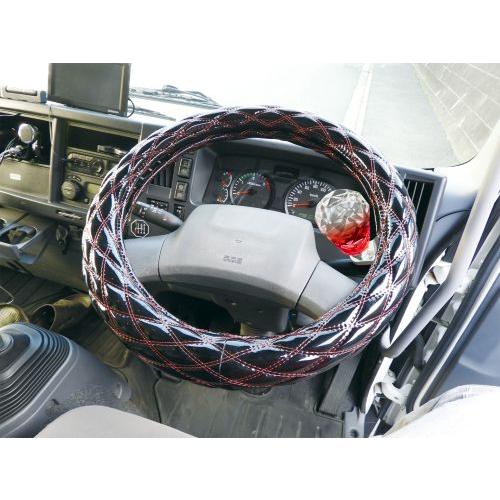 日本ボデーパーツ工業 HSP-001 ハンドルスピンナー 赤 ノブ 車 自動車