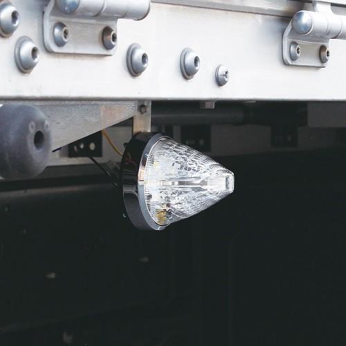 槌屋ヤック ファルコンマーカー 12V 24V共用 ブルー ledランプ 後退