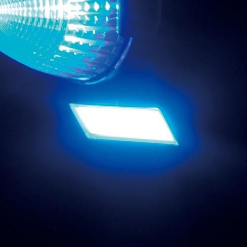 槌屋ヤック 閃光ダウンライト ブルー DC12V 24V ledランプ 運転し