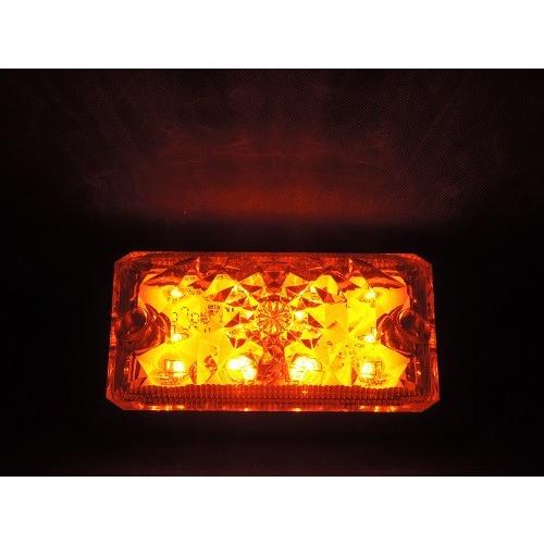 JB激光LED角BIGマーカー 橙 日本ボデーパーツ　アンバー１２個セット 日本ボデーパーツ工業 JB 激光LED角BIGマーカー 橙 (アンバー) カー