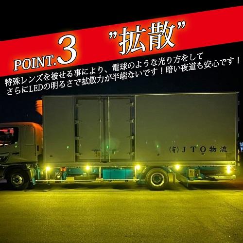 ジェットイノウエ ストロボ内蔵ルミナスルーセントバルブバスマーカー