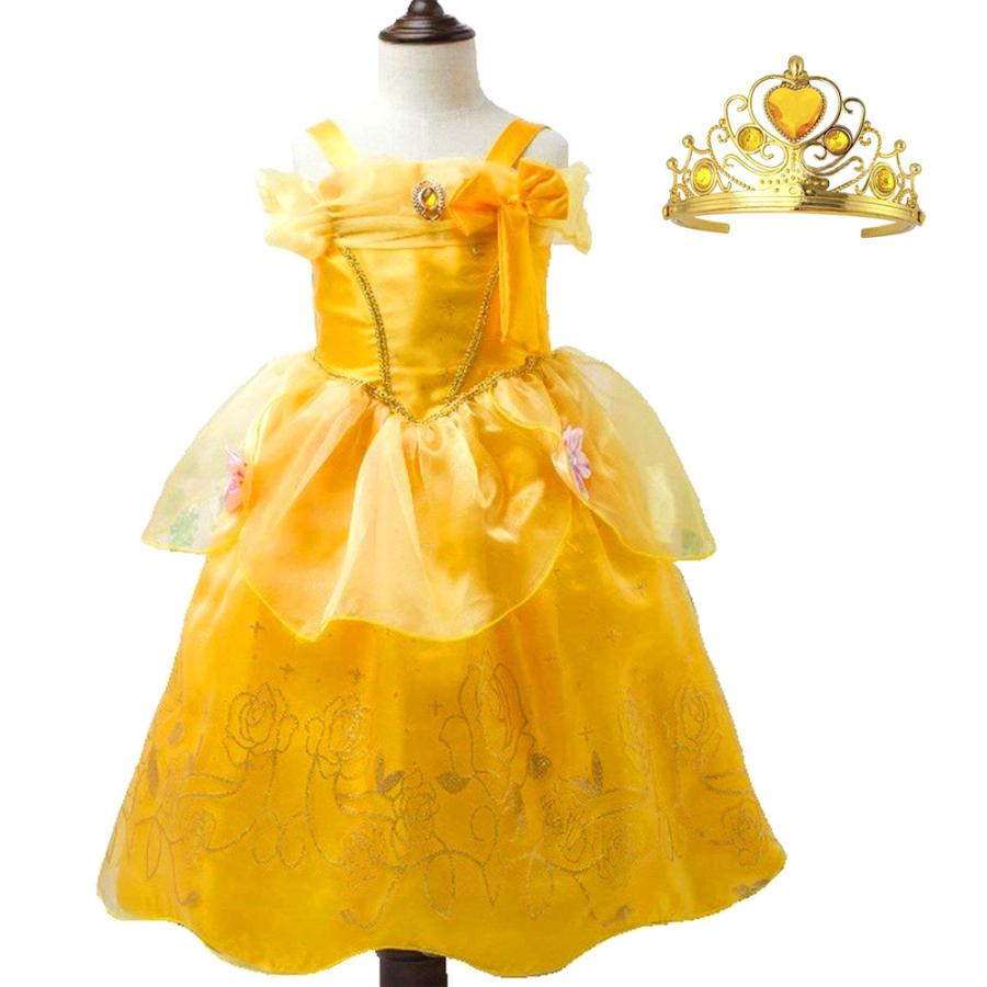 プリンセスドレスベル】子供 用 プリンセス ドレス コスチューム プリンセスドレスベル】子供 用 プリンセス ドレス コスチューム