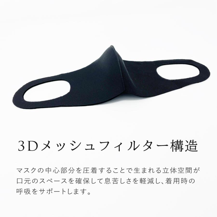 黒マスク グレー マスク 洗えるマスク 10枚セット 個包装 飛沫