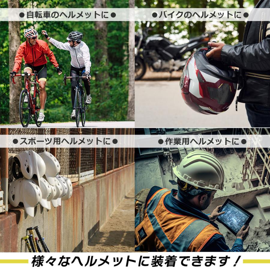 ヘルメット用 ライナー インナー 髪型 崩れない 自転車 バイク ヘルメット インナーパッド シリコン 通気性 蒸れ防止 ベンチレーション 汎用 簡単装着｜turquoise-moon｜04