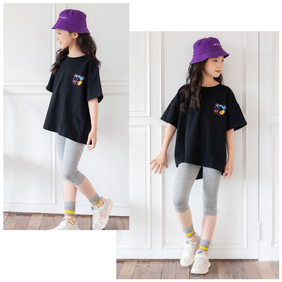 キッズ Tシャツ 半袖 ビッグシルエット オーバーサイズ 子供服 女の子