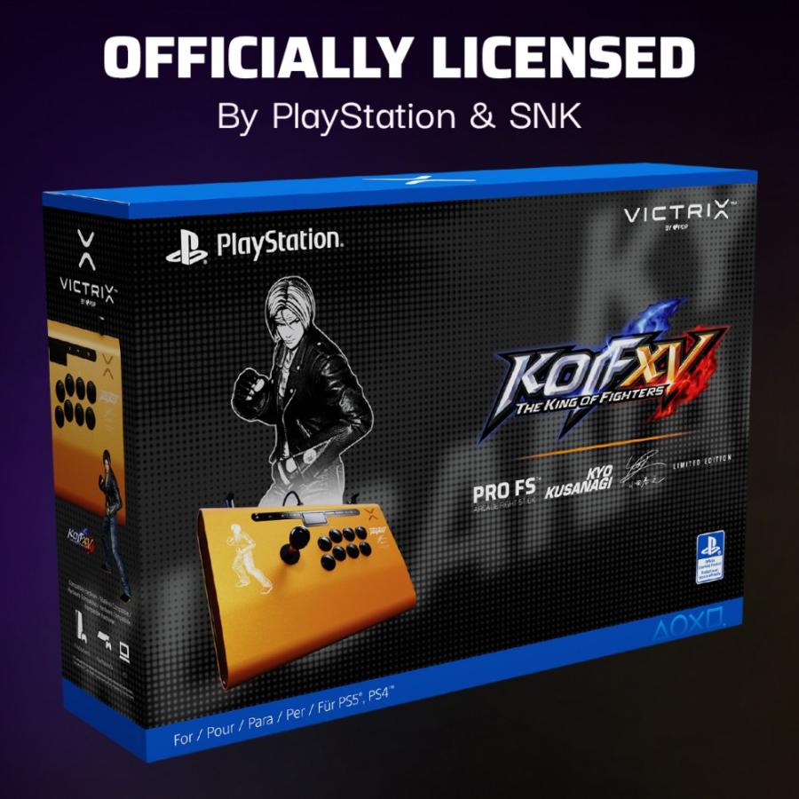 公式ストア限定 Victrix Pro FS PS5 KOF Kyo 草薙京 キョウ 公式ストア限定 Victrix Pro FS PS5 KOF Kyo 草薙京 キョウ