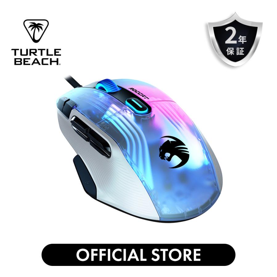 ゲーミングマウス ROCCAT Kone XP アークティックホワイト 