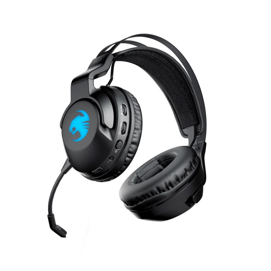 Roccat elo 7.1 air (ブラック) Roccat ELO 7.1 Air Wireless Surround Gaming Headset - PC/Mac/Linux