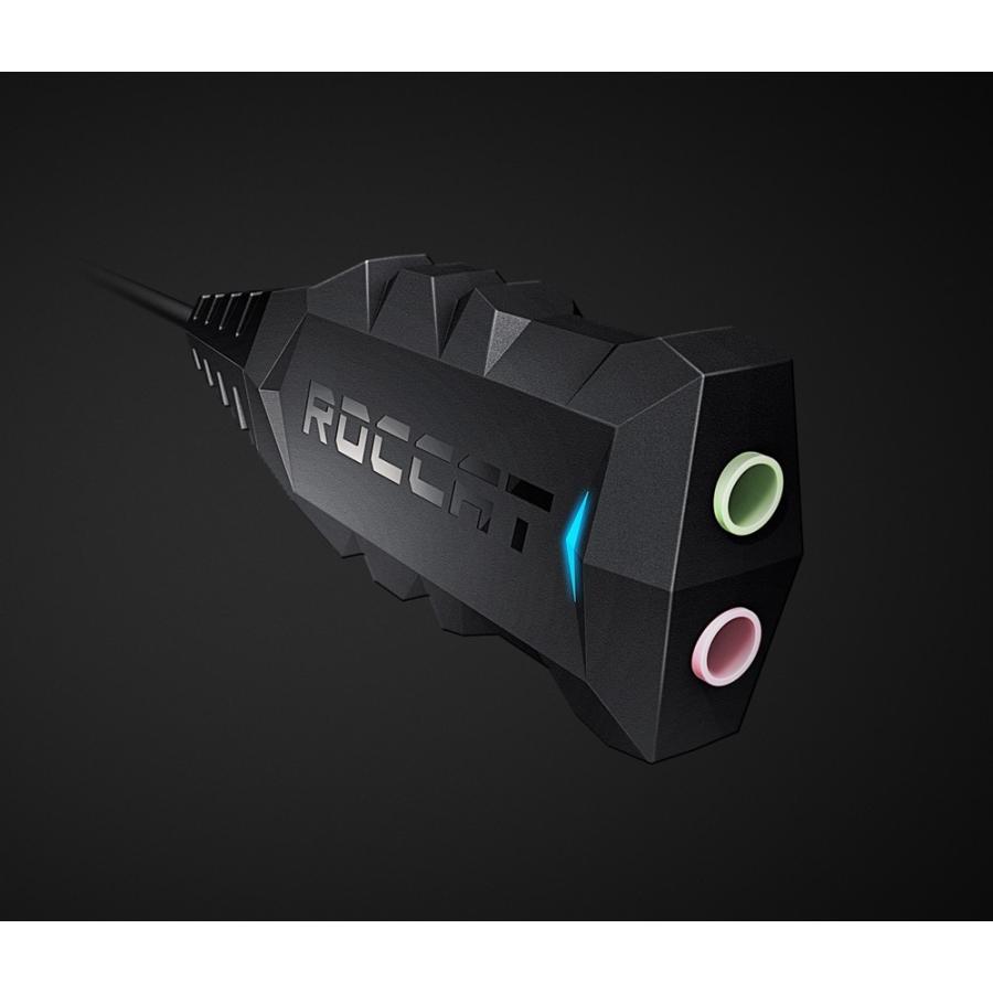 【アウトレット 新品 数量限定】ロキャット Juke Virtual 7.1 + USB ステレオサウンドカード & ヘッドセットアダプター ゲーミング 互換性 ROC-14-111-AM｜turtlebeach｜03