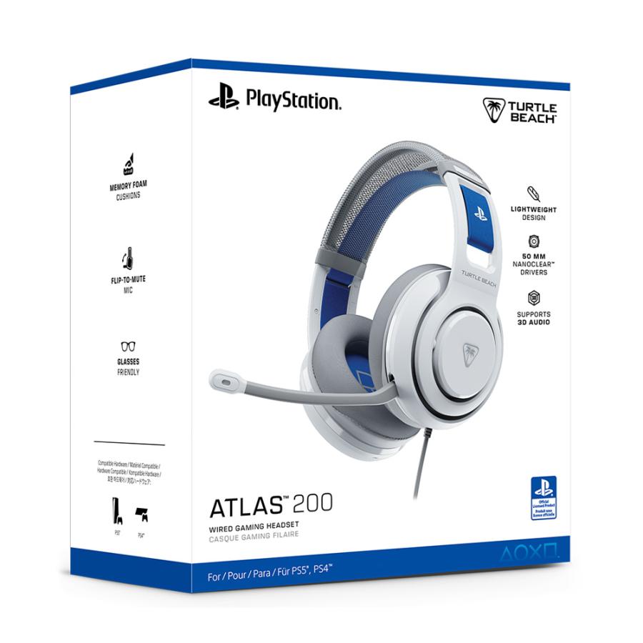 ［未開封］TURTLE BEACH ATLAS AIR ゲーミングヘッドセット 臨場感あふれるサウンドと快適な装着感を実現したTurtle Beachの