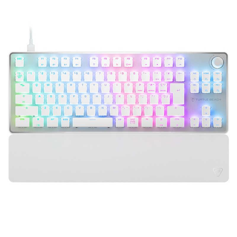 【公式セット】ホワイトキーボード＋ホワイトマウスセット　Vulcan II TKL Pro　White＋Pure Air | TURTLE BEACH | 01