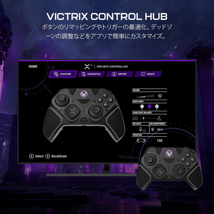 Victrix by TURTLE BEACH Pro BFG Reloaded ファイトパッドモジュール セット ブラックの画像