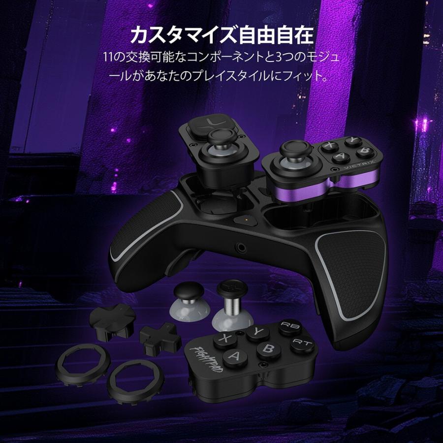 Victrix by TURTLE BEACH Pro BFG Reloaded ファイトパッドモジュール セット ホワイトの画像