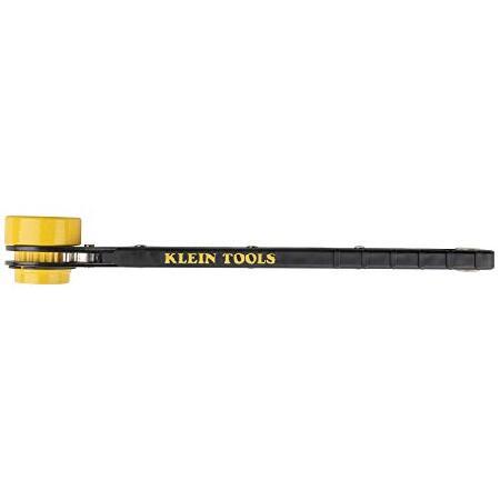 特選品 Klein Tools KT152T 4イン1 ラインマンズスリムラチェットレンチ ロングハンドル グリップとレバレッジ用並行輸入