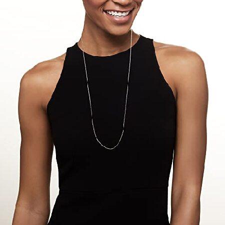 【初期/レア】 Ross-Simons イタリア製 1mm 14kt ホワイトゴールド クリスクロスチェーンネックレス並行輸入 【LW6330399919】(23010円)