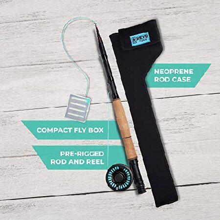 ★11時間以内発送★美品 REYR Gear - First CAST フライロッド 伸縮式トラベルフライロッドとリールコンボ ポータブルフライフィッシングギア 旅行とバックパッキング用 6WT 釣並行輸入 【KUE7253133552】(26364円)