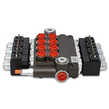 Hydraulic　Monoblock　Solenoid　Spool,　12V　DC並行輸入　Control　21　Motor　Valve,　GPM,