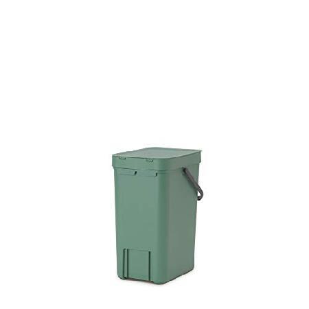 超歓迎された ブラバンシア ゴミ箱 ダストボックス フタ付 ソート＆ゴー コンパクト 12L グリーン 129803並行輸入