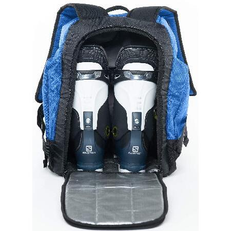 一括購入割引 Element Equipment Ultimate Boot Bag Snowboard Ski Backpack Blue Ripstop NanoWeave並行輸入