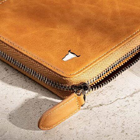 TORRO トラベルウォレット - 本革トラベルオーガナイザー パスポートホルダーと取り外し可能なカードホルダー付き (タン)並行輸入