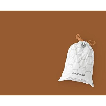 クーポン利用で半額 Brabantia PerfectFit Trash Bags (Size X/2.6-3.2 Gal) Thick Plastic Trash Can Liners with Drawstring Handles (200 Bags)並行輸入