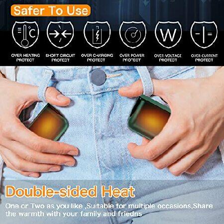 最安価格挑戦 INNOPAW Hand Warmers Rechargeable，10000mAh Split-Magnetic 2 Pack，Electric Reusable Hand Warmers Power Bank Portable Charger，3 Levels，Outdoor i並行輸入