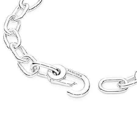 Pandora Jewelry Me リンクチェーンチャームブレスレット 女性用 - スターリングシルバー - コネクター2個, 7.87 Inches (Pack of 1), 金属, 宝石は含ま並行輸入