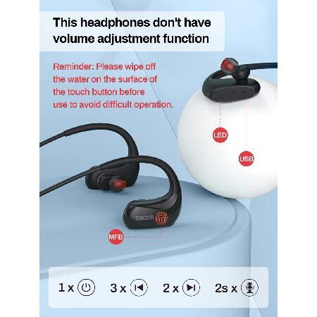 激安セールの通販 DACOM Bluetooth Headphones， Wireless Sport Earbuds with IPX7 Waterproof， 20H Playtime Running Neckband Bluetooth Headphones， Deep Bass Stereo 並行輸入