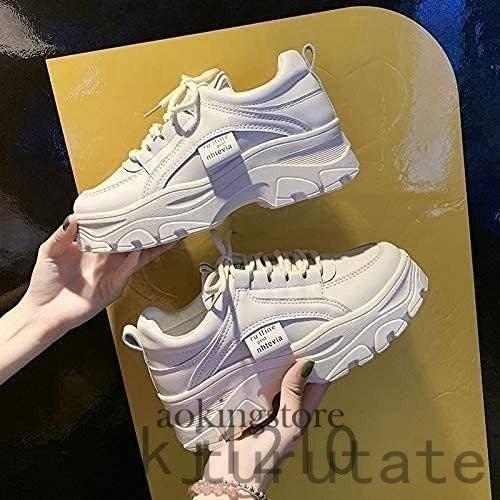 高級ブランド スニーカーレディース厚底スニーカーファッジョン白レディースシューズランニングシューズ Whitesforracialequity Org