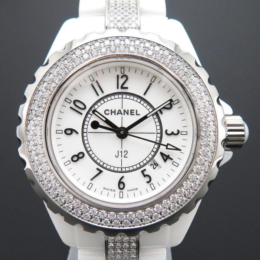 シャネル J12 ベゼルダイヤ ブレスダイヤ レディース 時計 118271 つるや質店 通販 Yahoo ショッピング