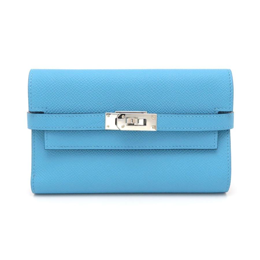 ミディアム ヴェルソ ヴェルソ ケリーウォレット ディプライアント エルメス 011 未使用品 未使用品 つるや質店 財布 コンバイン 三つ折り財布