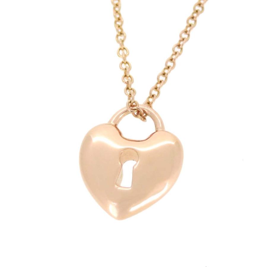 ティファニー ハートロック キー ネックレス ミニ ローズゴールド 750 K18pg ピンクゴールド ハート カギ レディース ジュエリー つるや質店 通販 Yahoo ショッピング